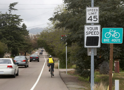 you may drive in a bike lane