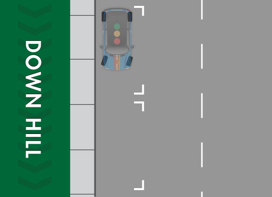 Parking on a Hill: How to Correctly Park Uphill & Downhill